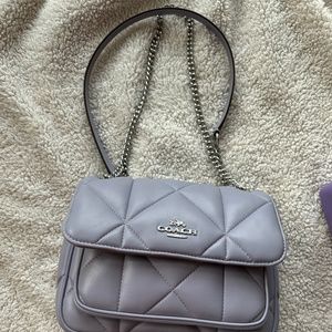 Coach puffy Klare in silver mist